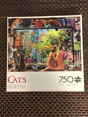 50% OFF if Bundled / Buffalo 750 Piece Cats Distraction Jigsaw Puzzle Kittens